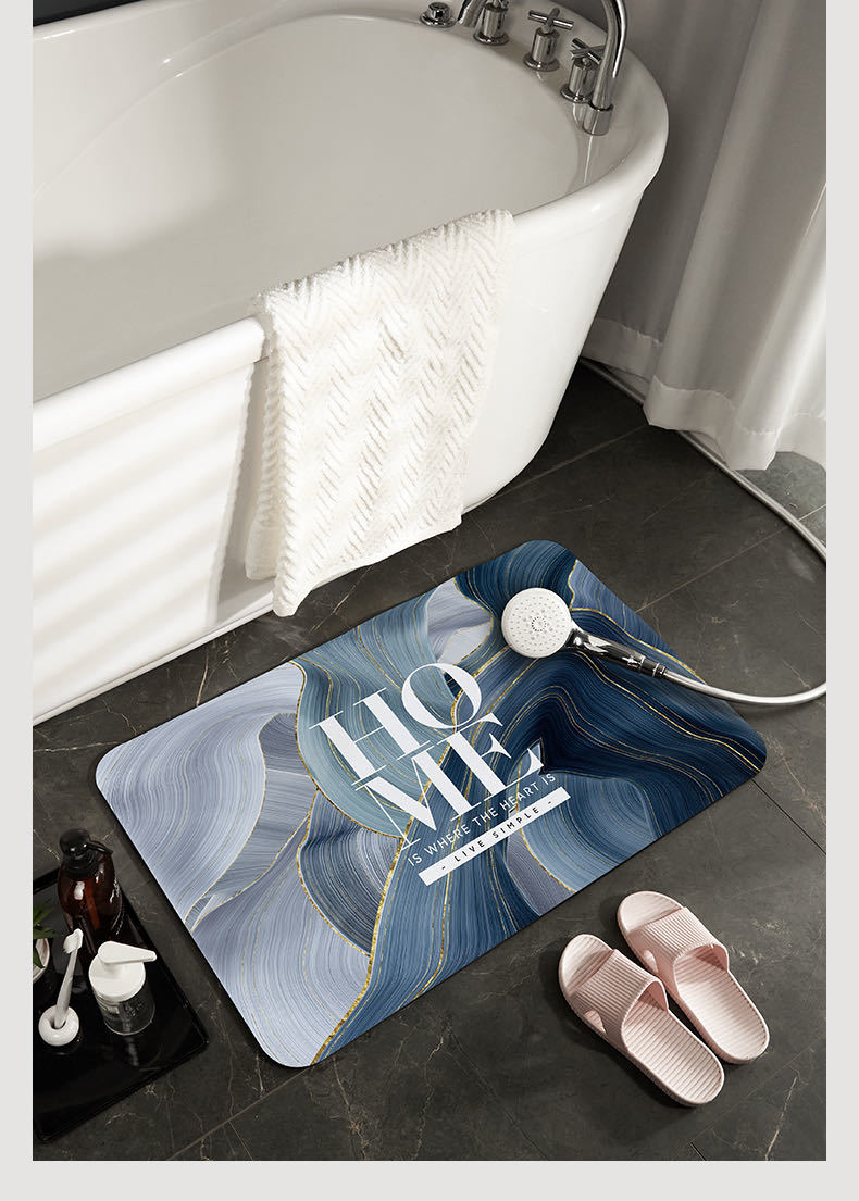 神奇的浴室地垫