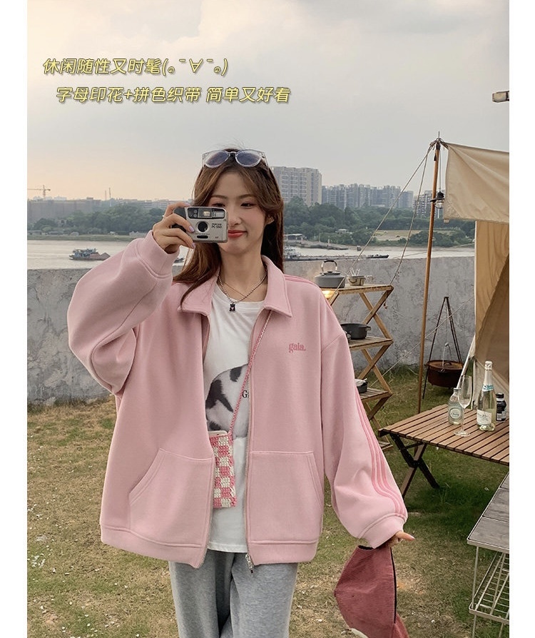 运动风休闲外套