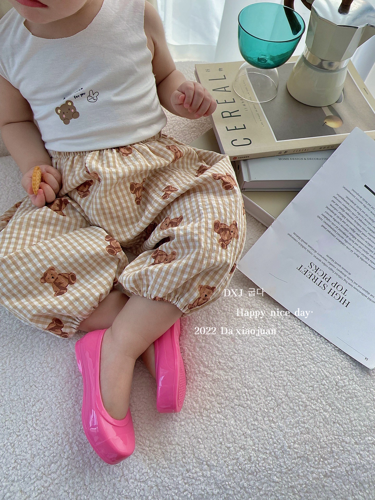 春季新款荷苞裤