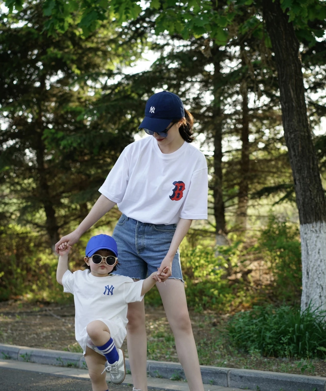 LA小标刺绣棒球帽