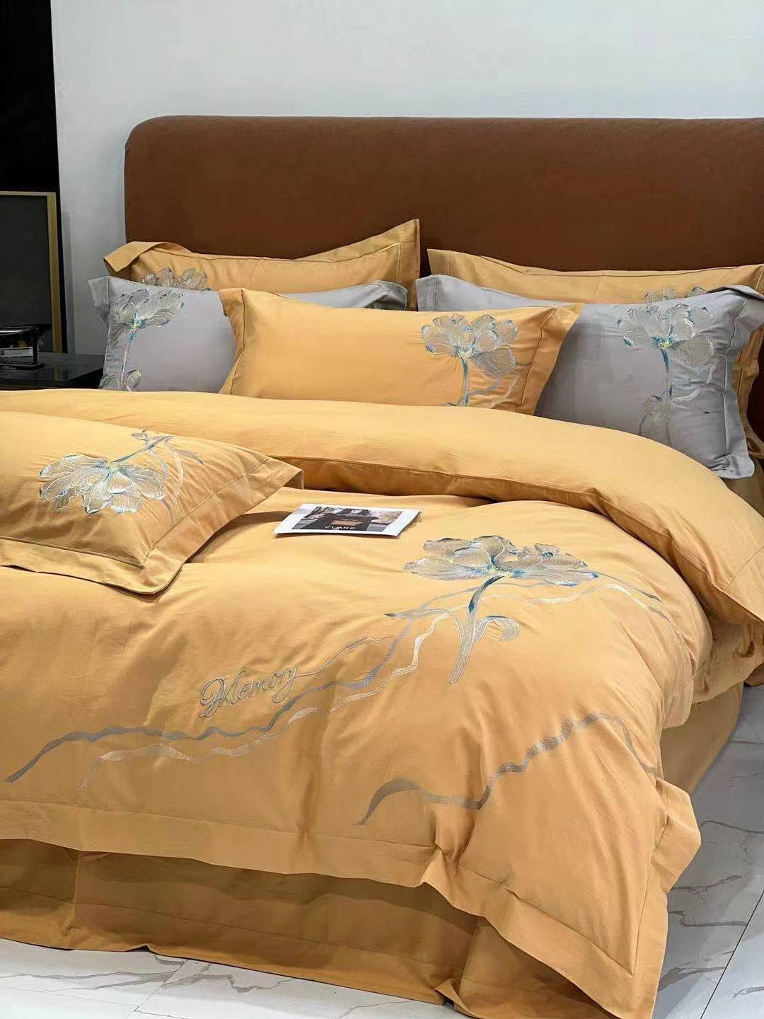 顶级高端贡缎彩绣四件套