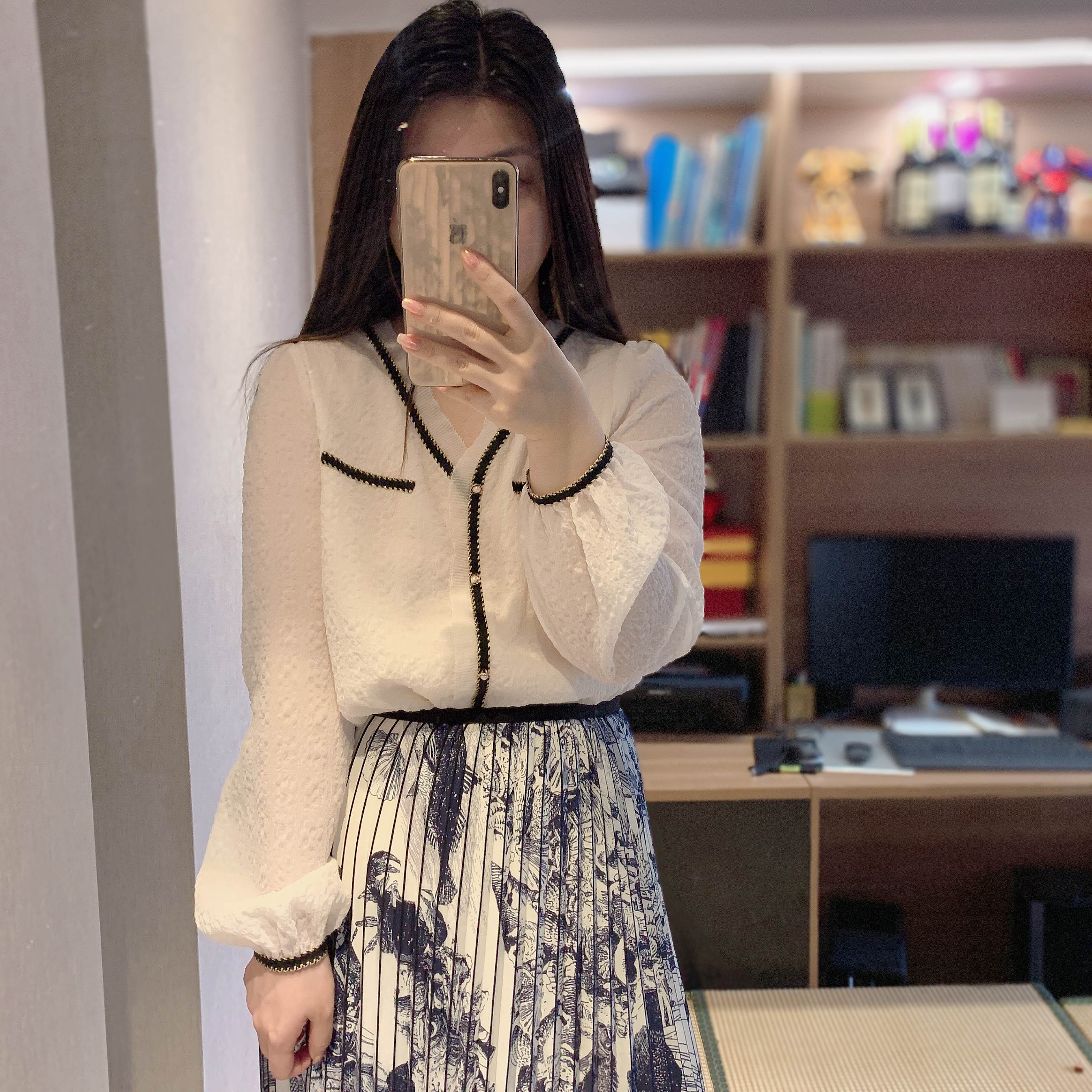 法式小香风衬衫