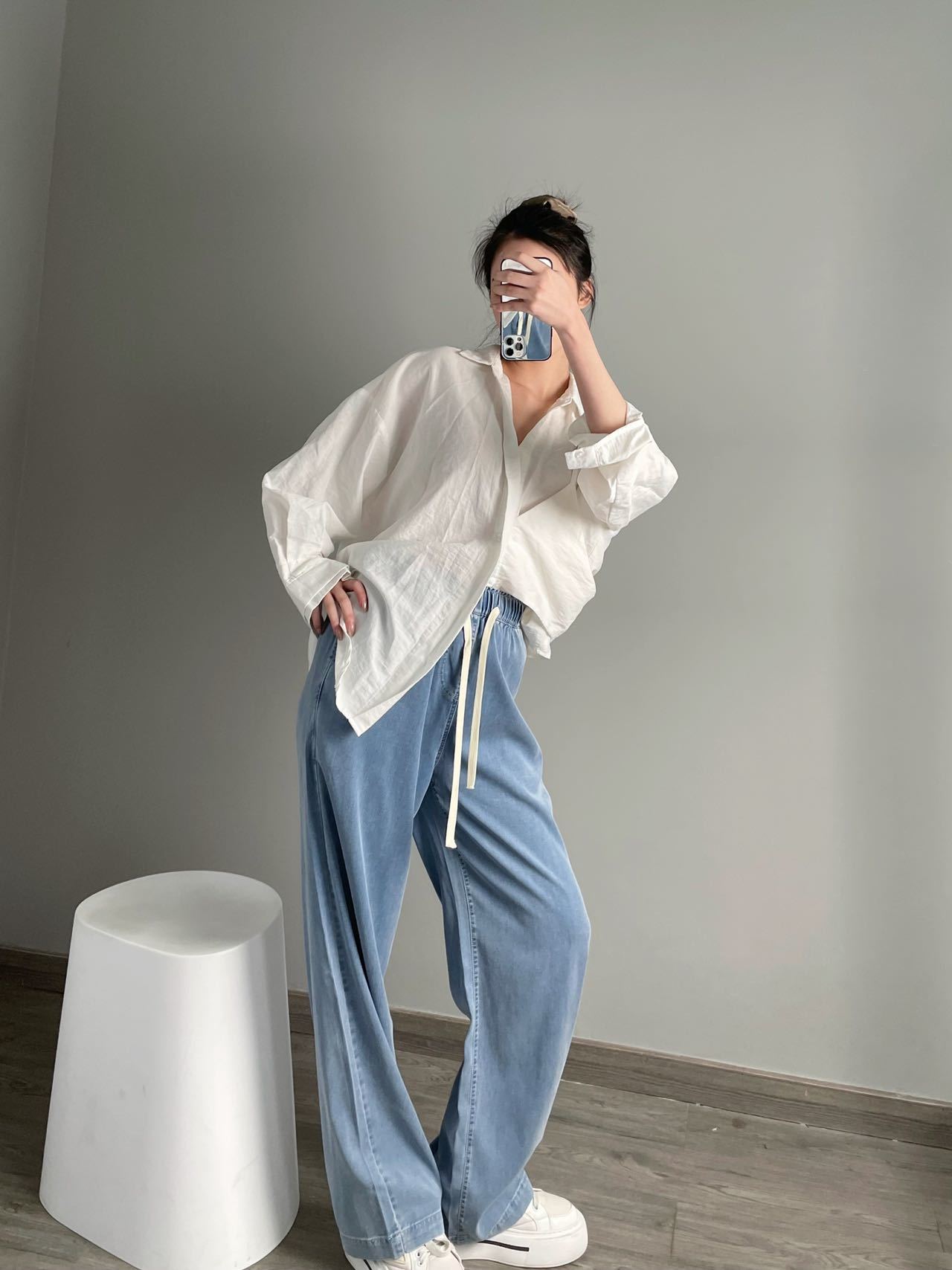 耐尔超薄天丝牛【拽】裤