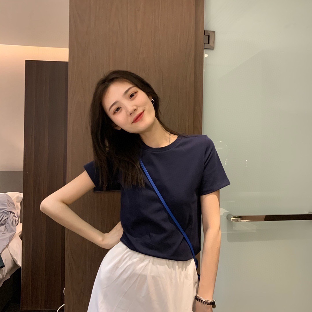 Theroy家女士纯色短袖