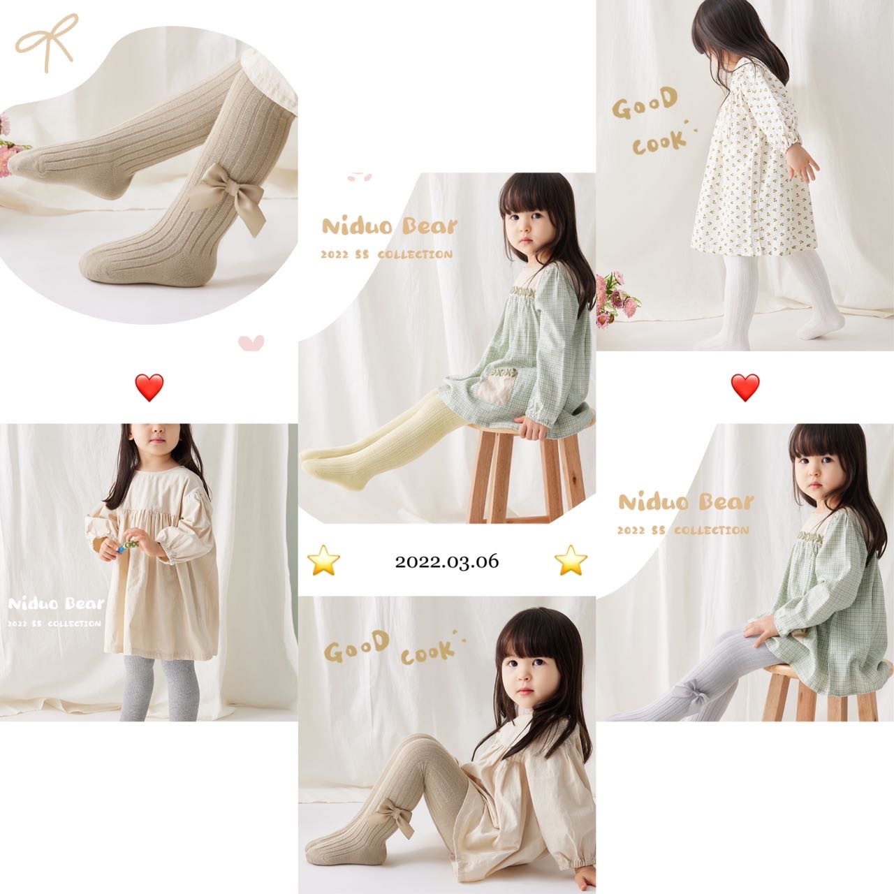 【全网最全Niduo Bear尼多熊】小袜子最强合