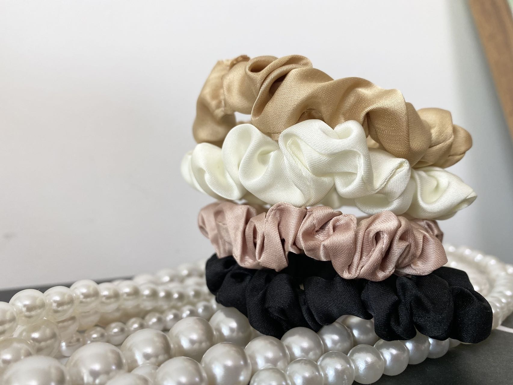 真丝气质发圈头绳