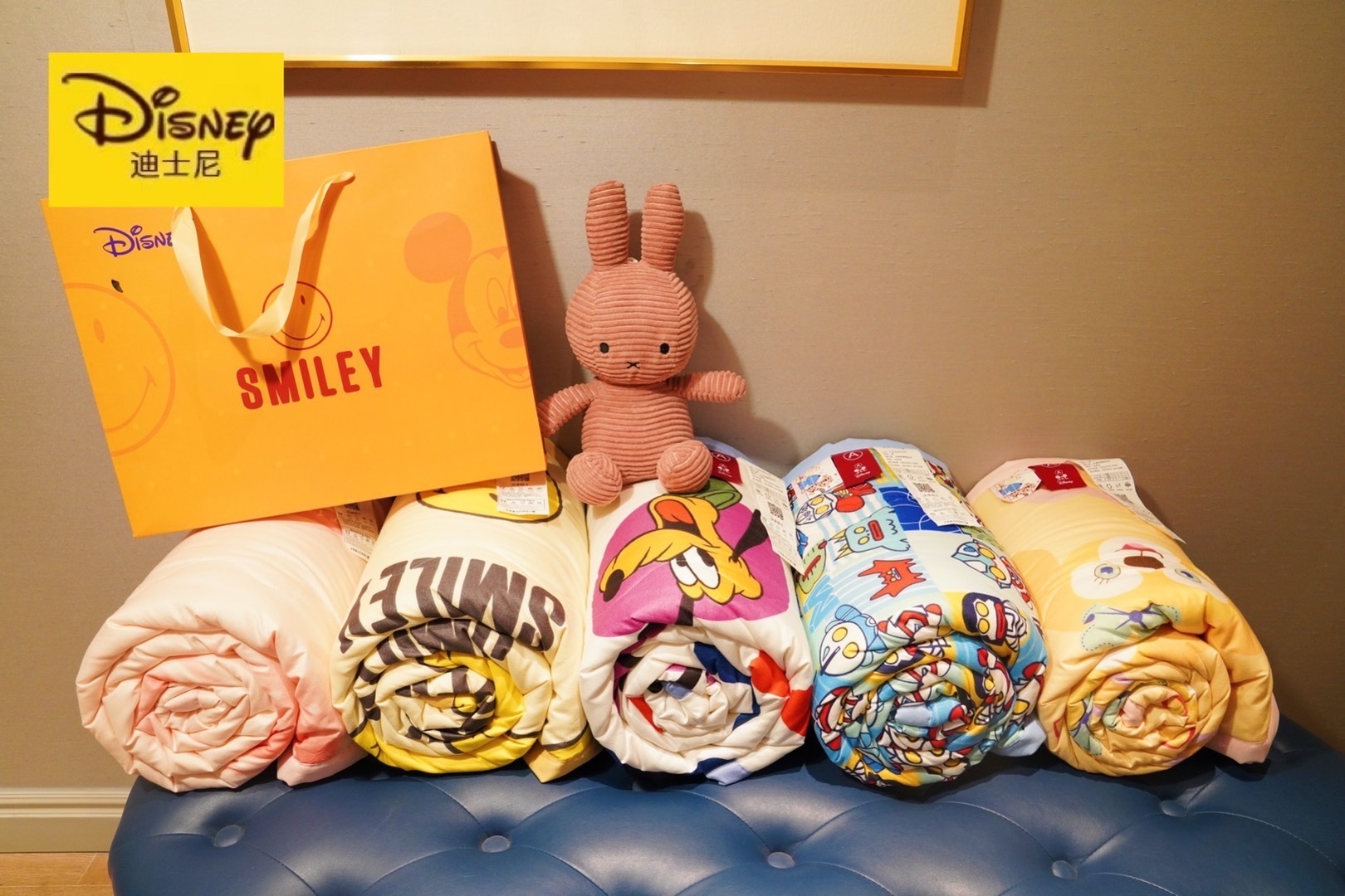 正品迪士尼儿童冰淇淋夏凉被