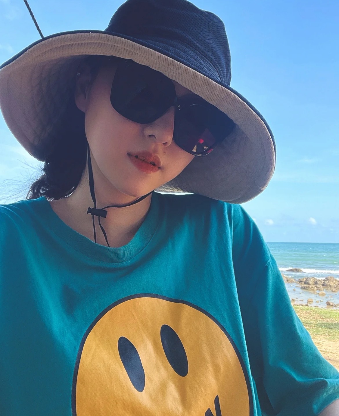 日本UVCUT渔夫防晒帽