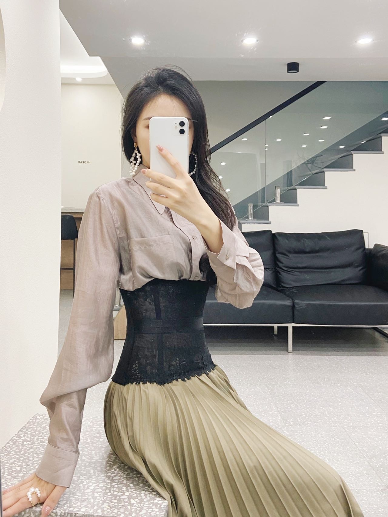 MYA轻压蕾丝束腰