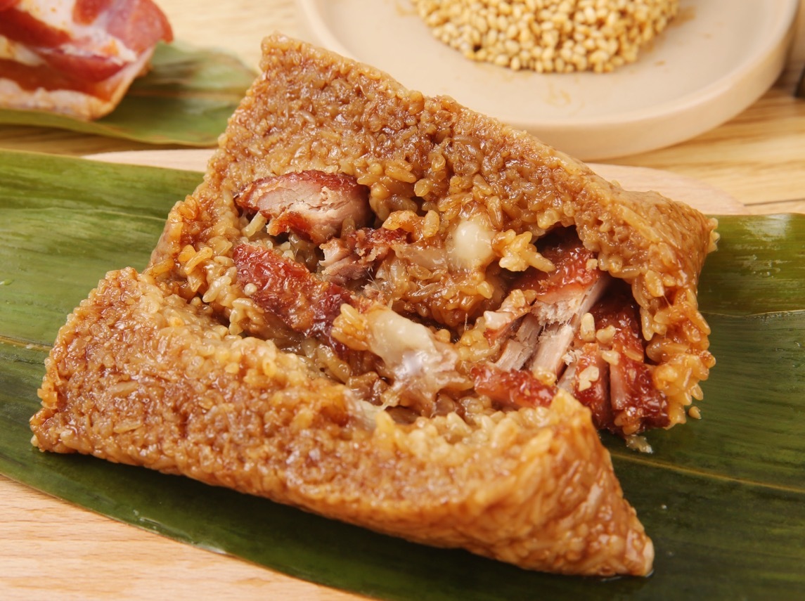 纯手工制作粽子