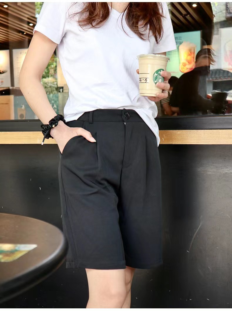 凉感科技西装五分裤