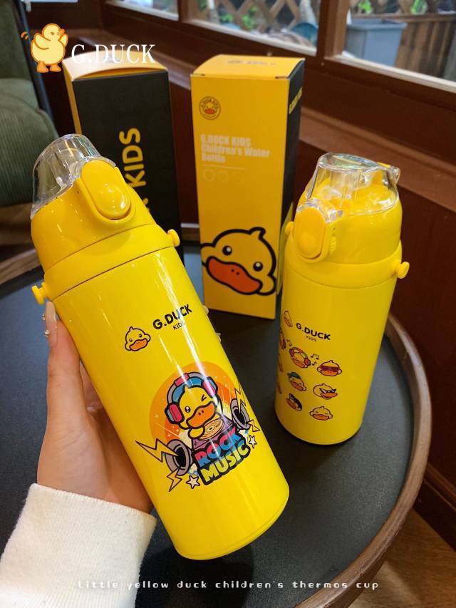 小黄鸭保温杯