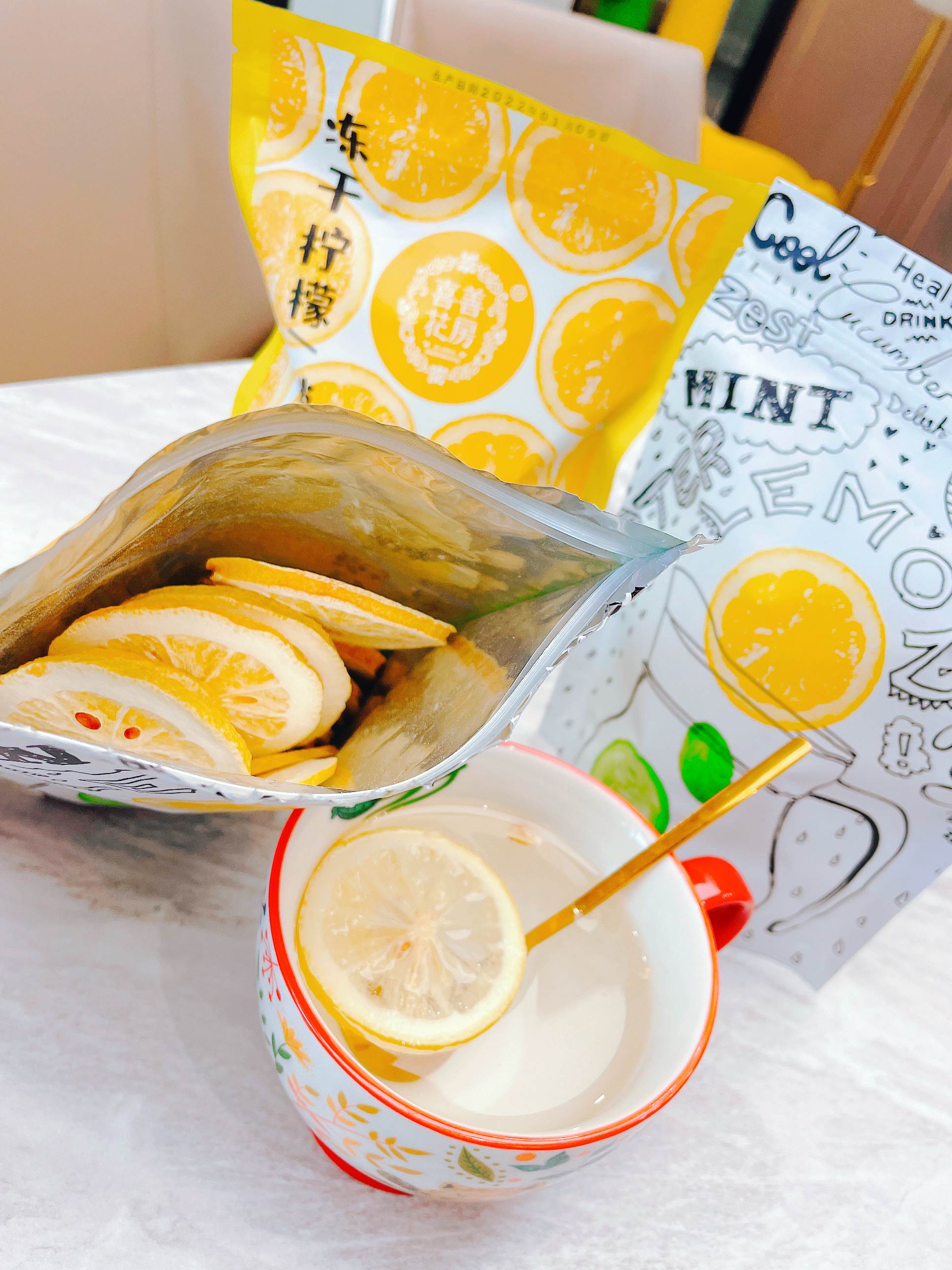 喜善花房冻干柠檬片