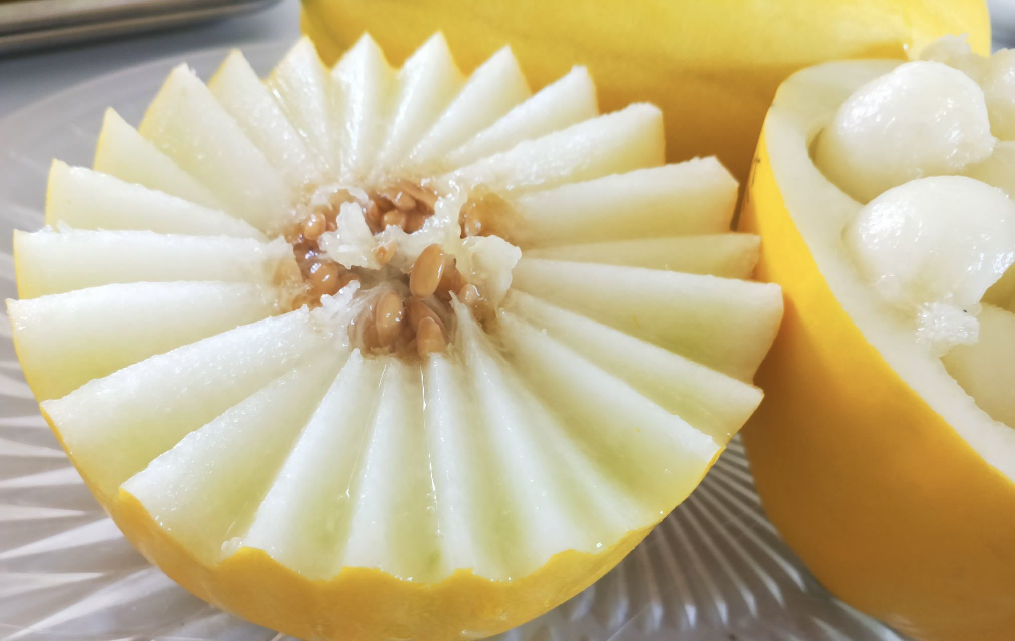 冰糖脆黄金蜜瓜