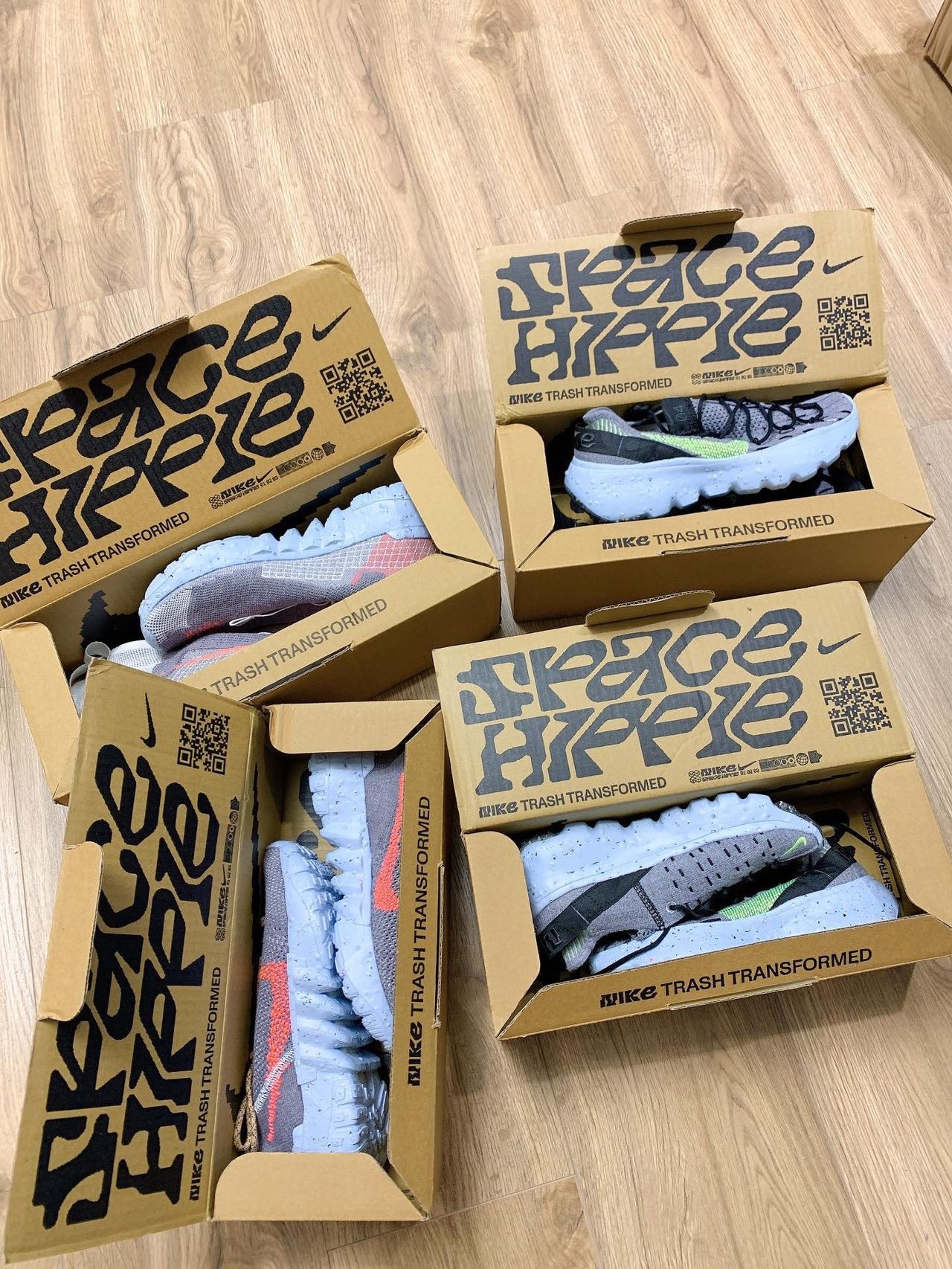 环保轻质飞织休闲慢跑鞋