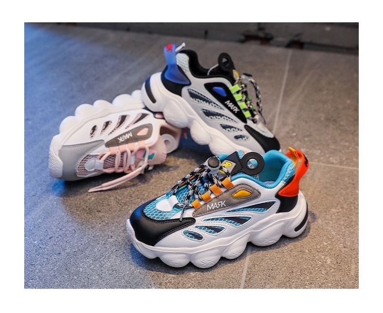 儿童夏款网眼老爹鞋