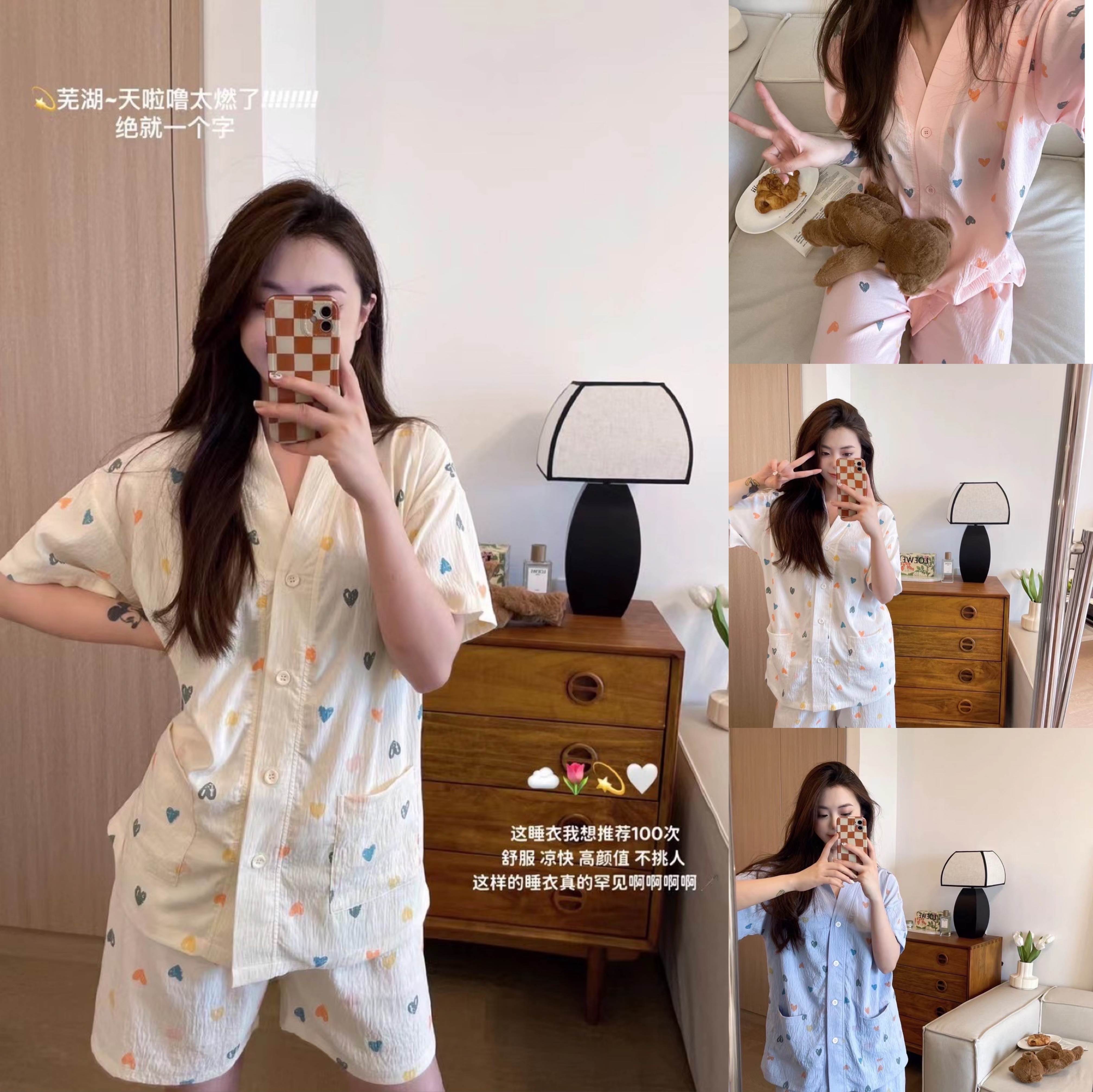 日系高定爱心三件套