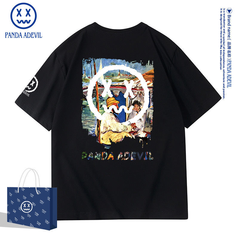 熊猫小恶魔t恤
