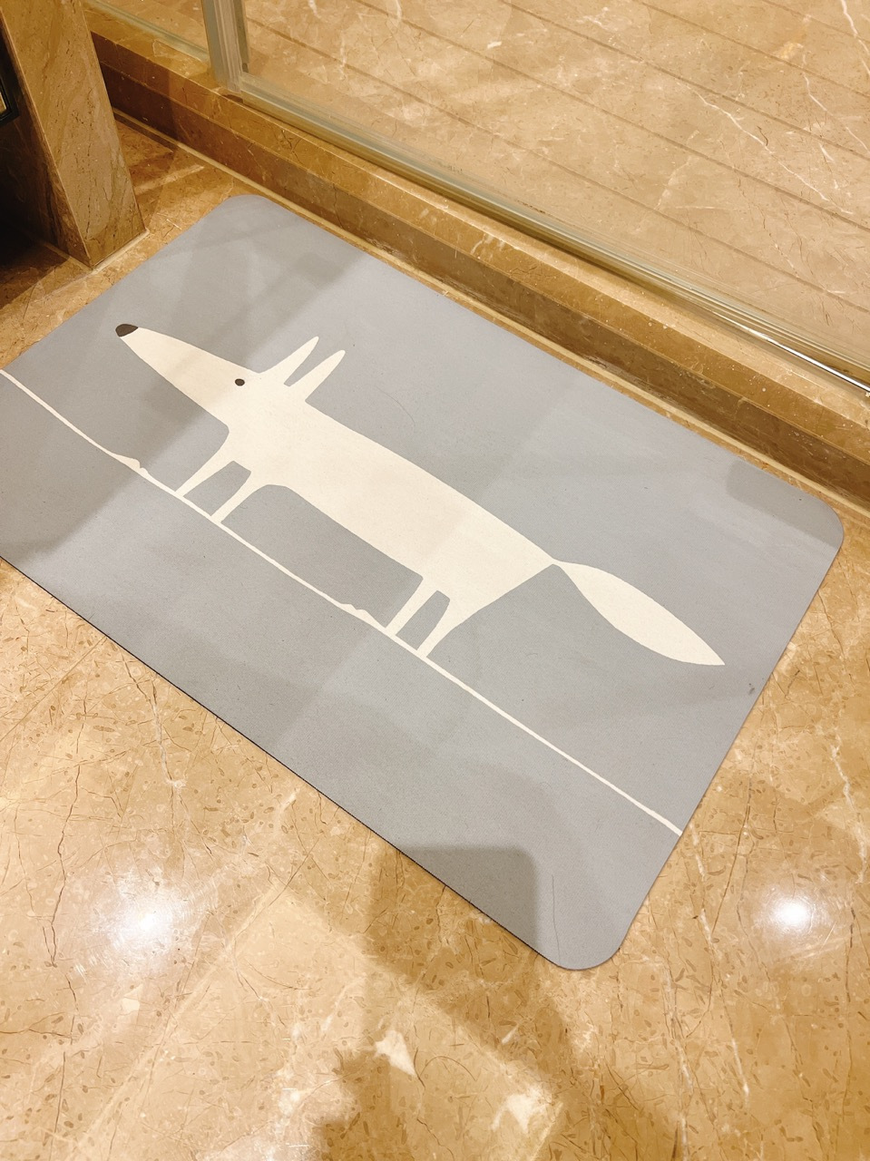 新款硅藻泥浴室吸水地垫！