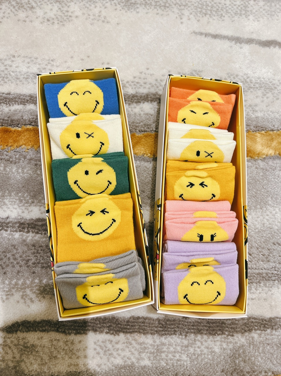 联名款儿童笑脸袜