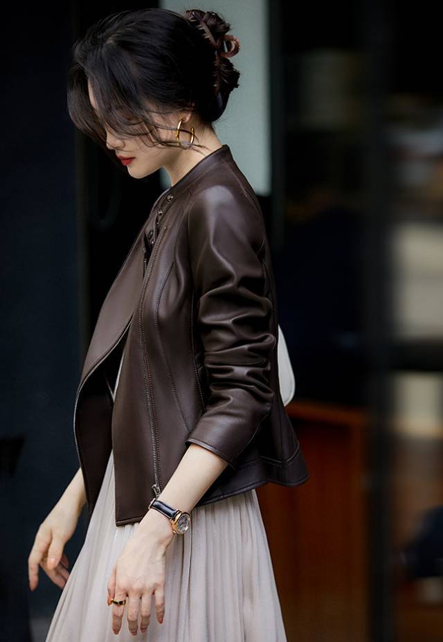 轻奢品牌衣魔得思eModues皮衣