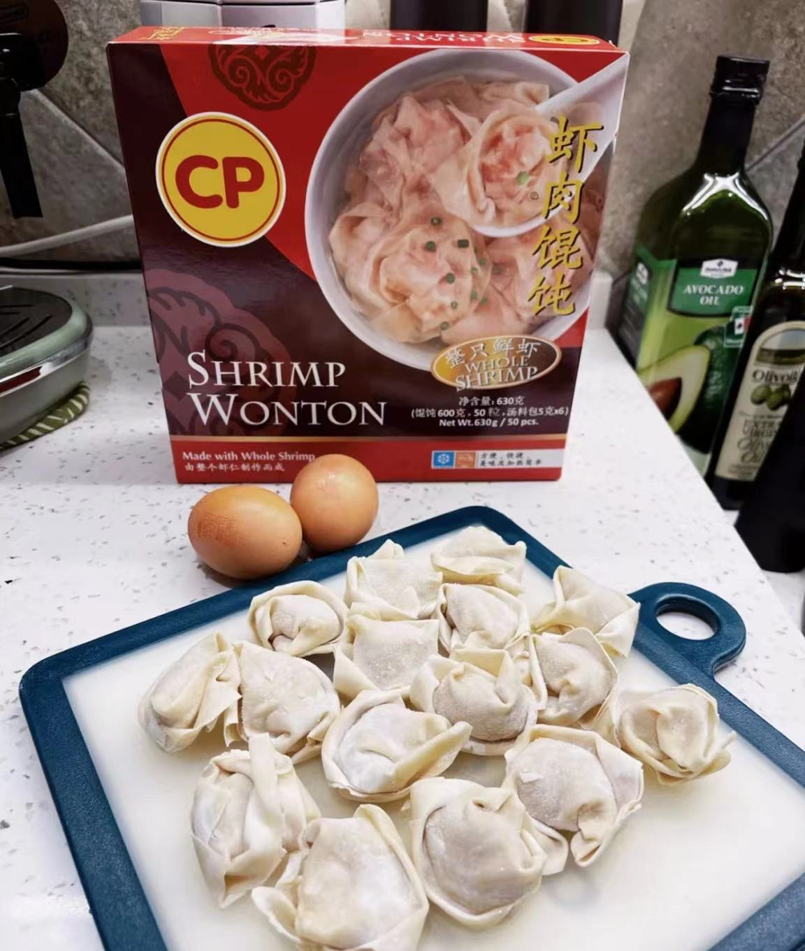 原装进口虾肉馄饨