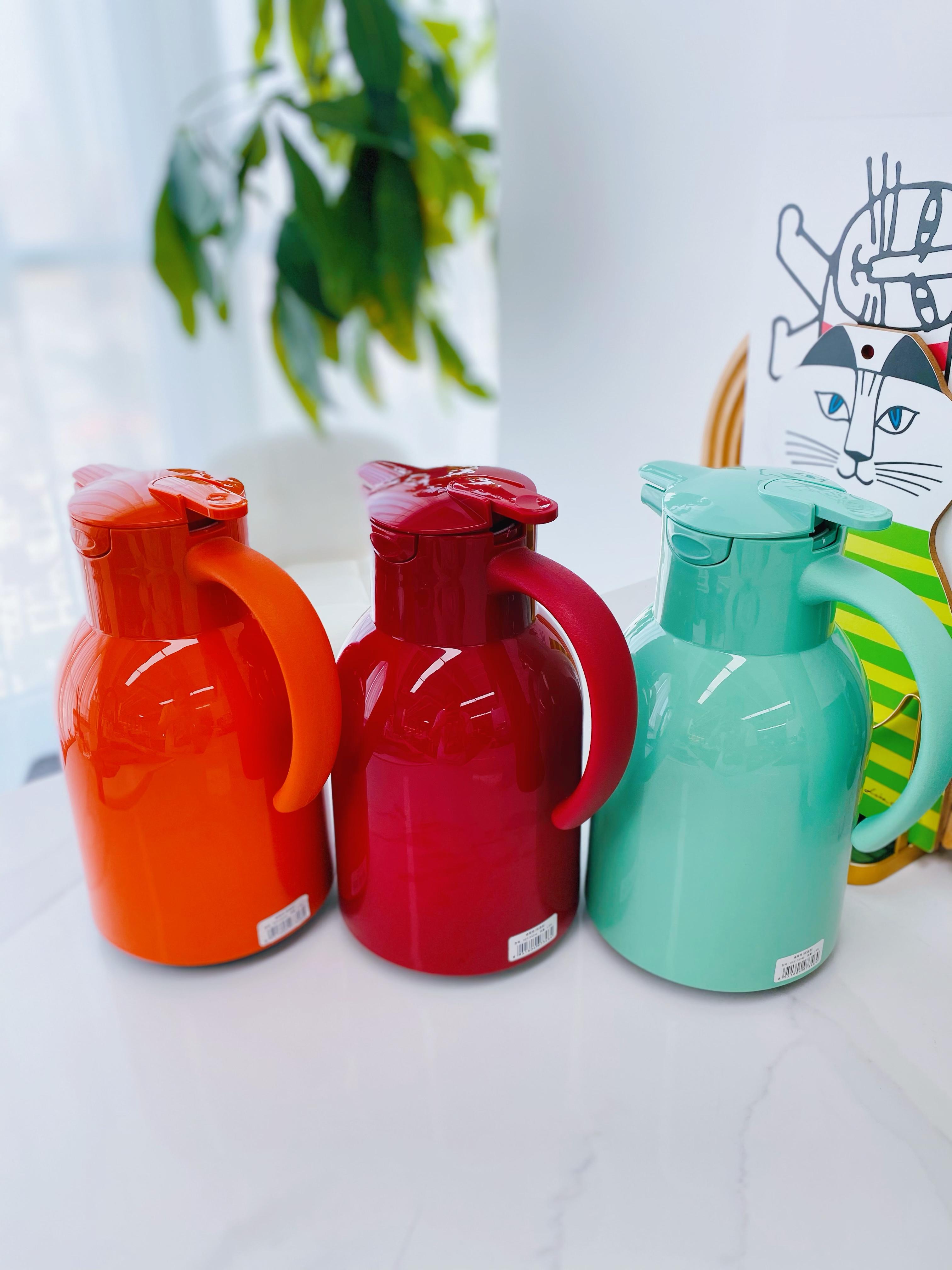 红胆玻璃内胆真空保温壶