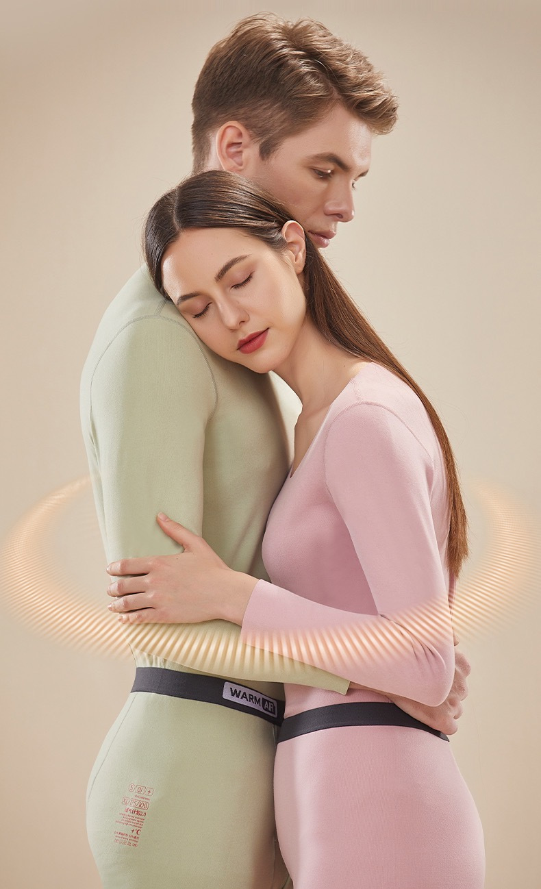 温变暖气绒保暖套装