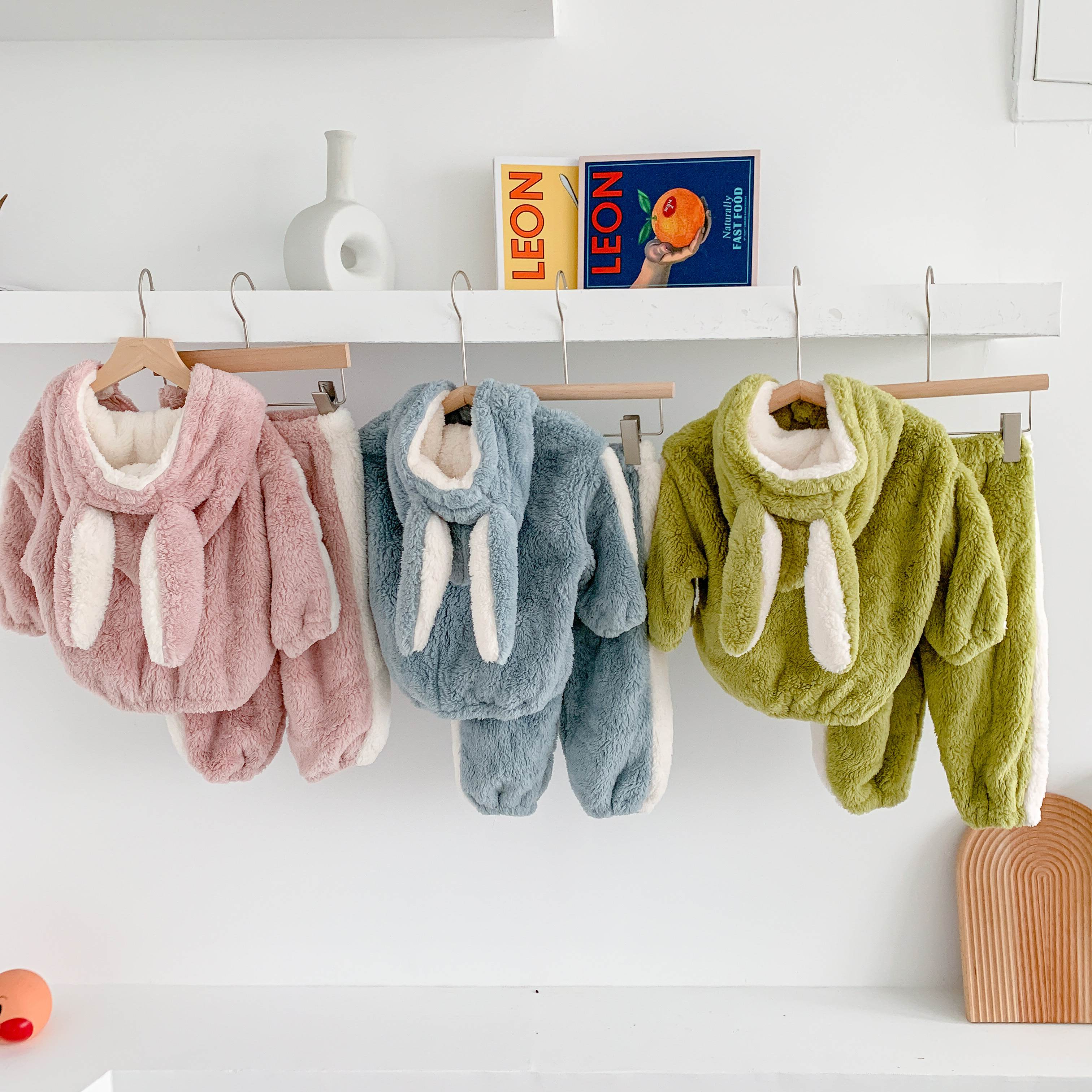 儿童珊瑚绒家居服