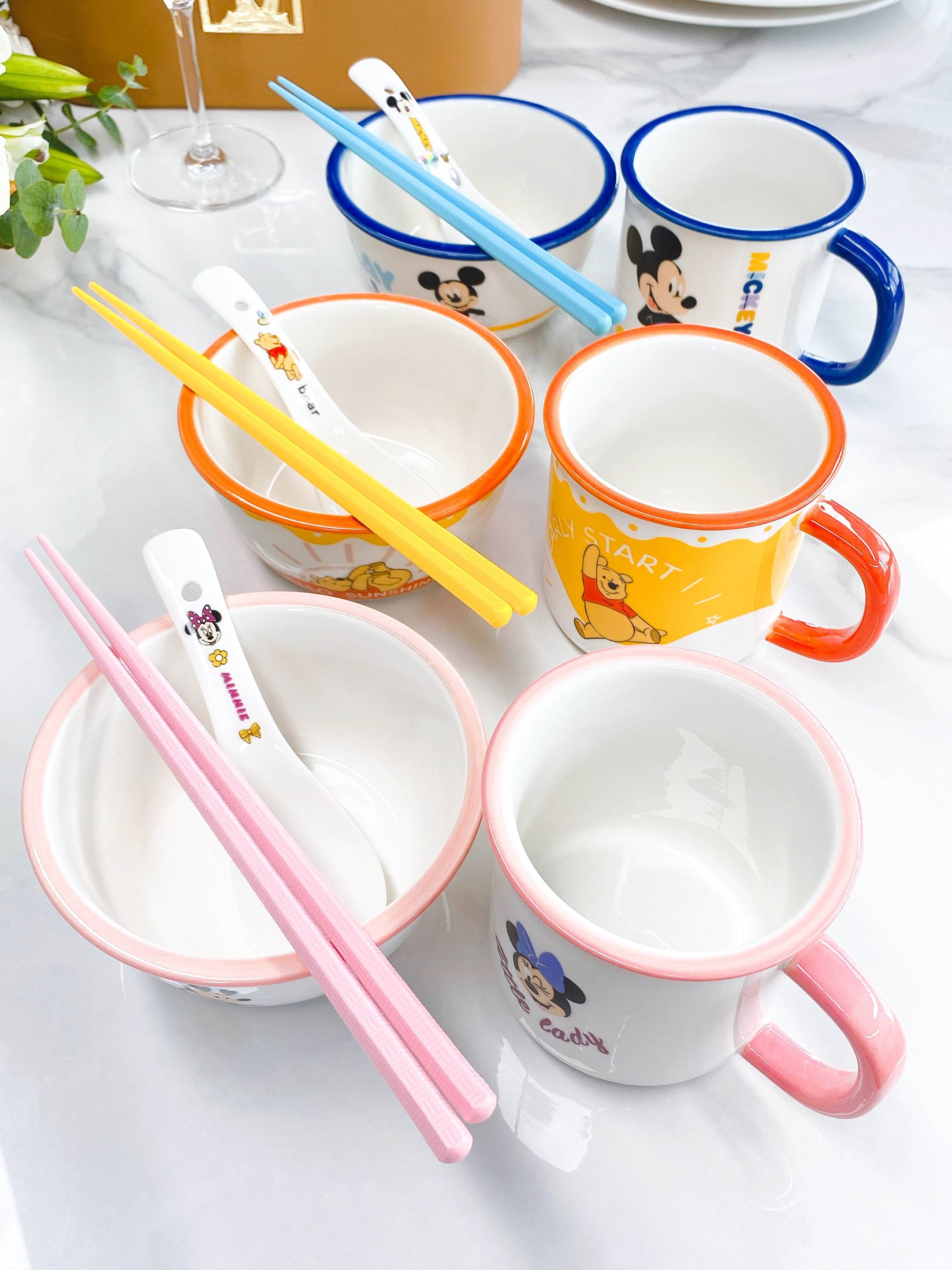 迪士尼陶瓷餐具