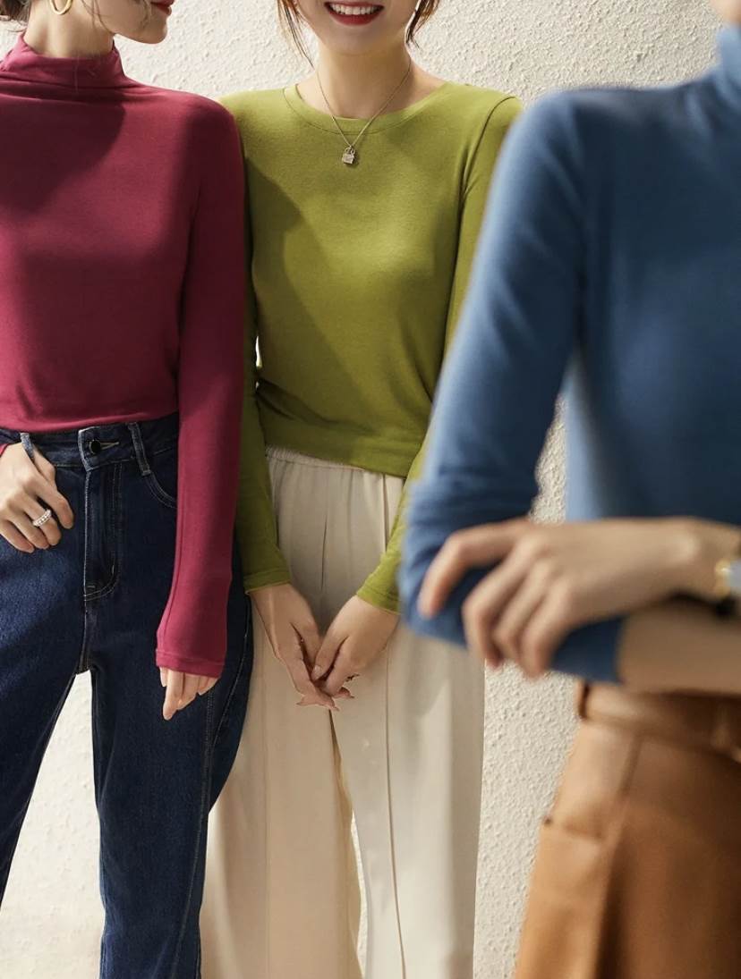 羊毛美雅碧蛋白精华高打底衫