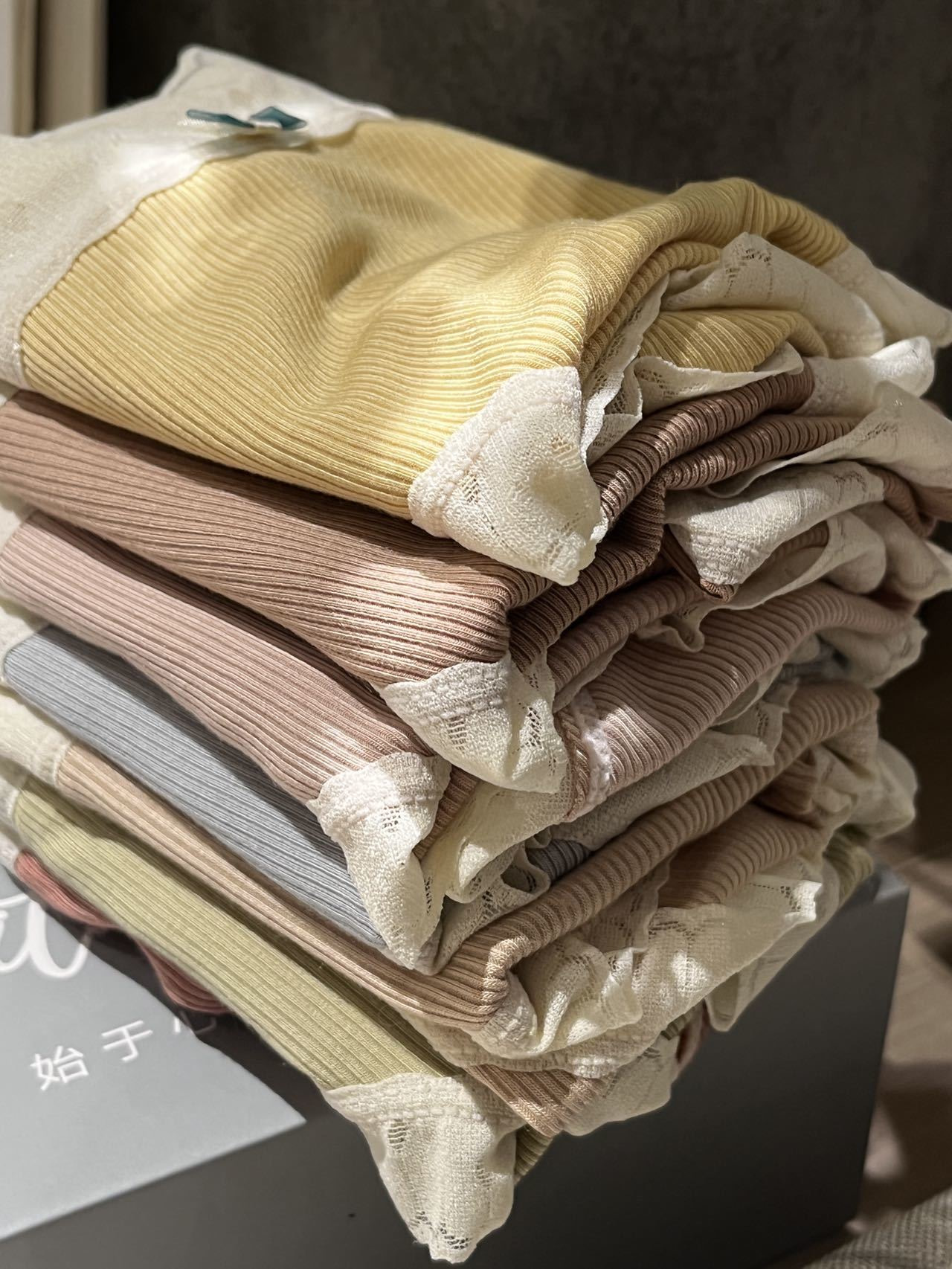 蚕丝抑菌内裤6条