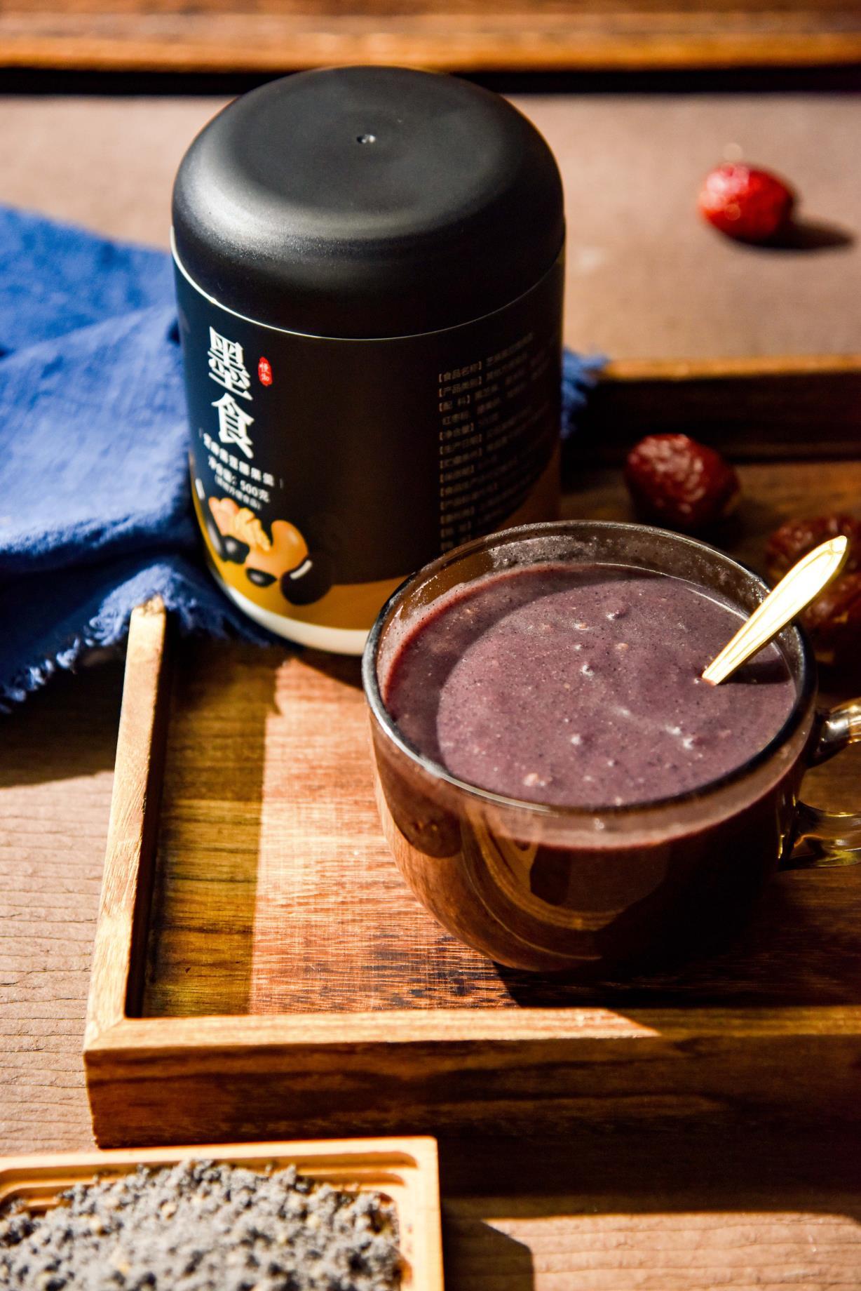 墨食芝麻腰果羹