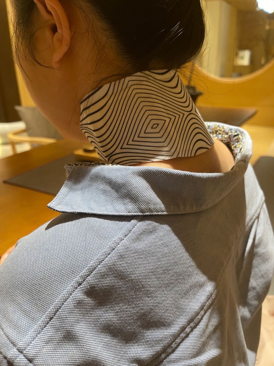 隐月九条暖颈贴