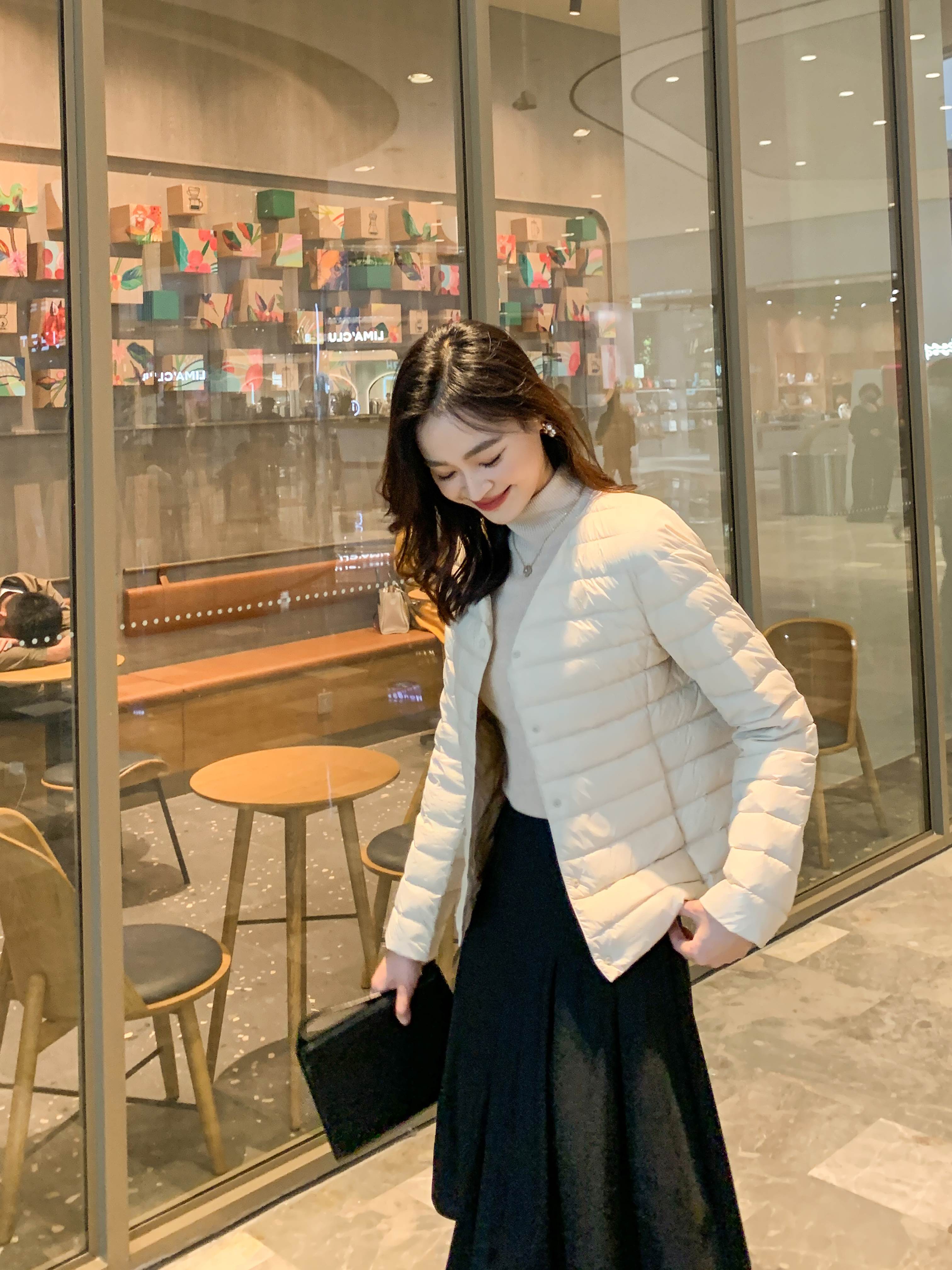 翠贝卡轻薄羽绒服/羽绒背心马甲