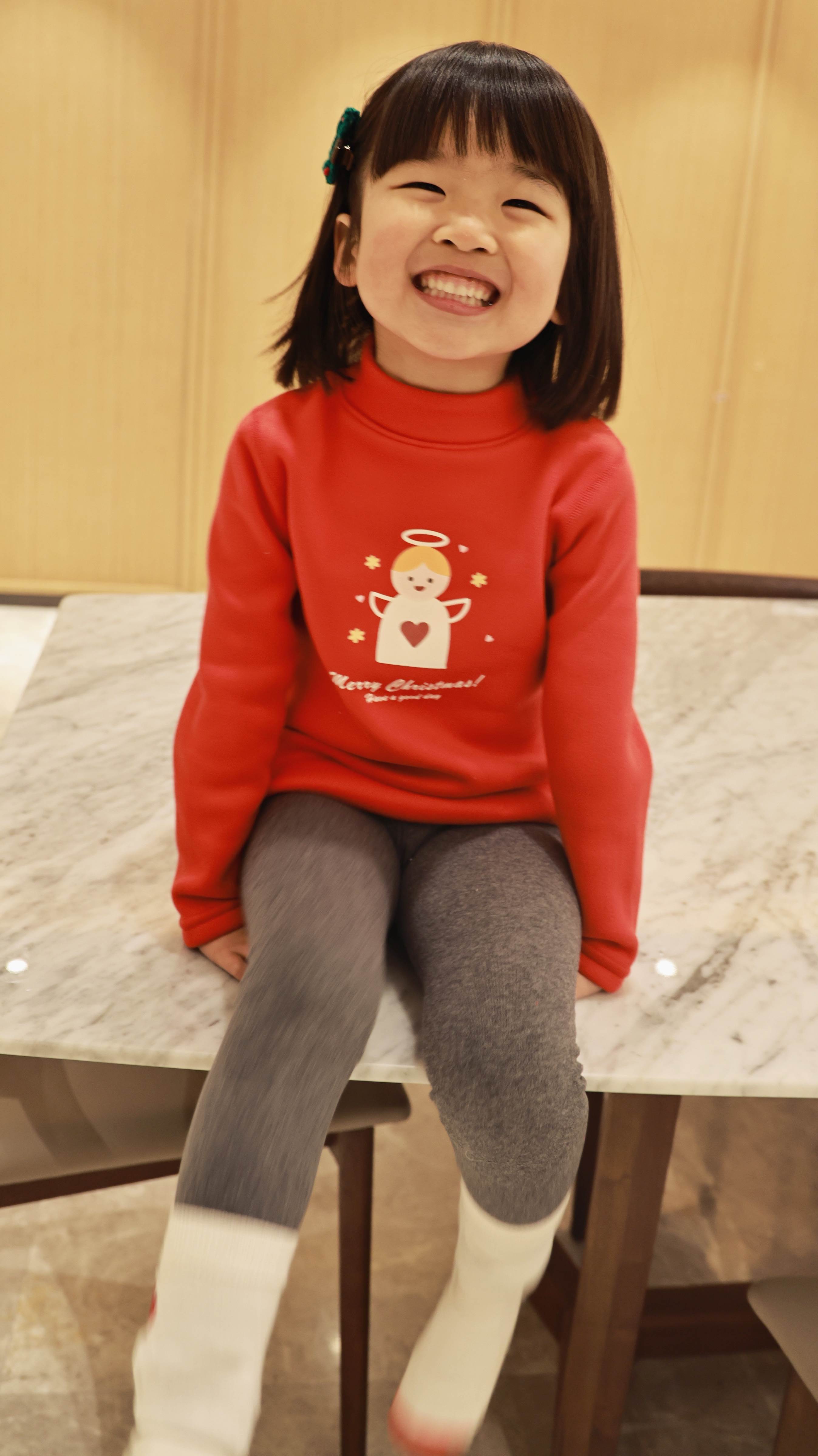 奥利绒圣诞打底衫