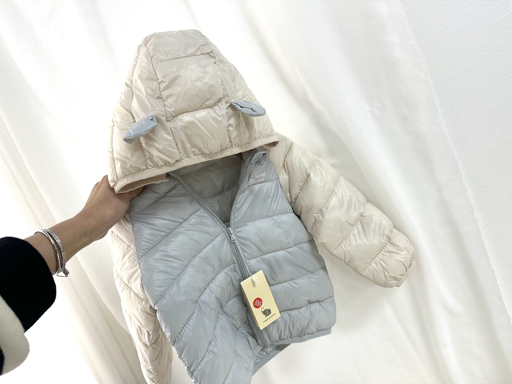 糖果轻薄小耳朵棉棉衣