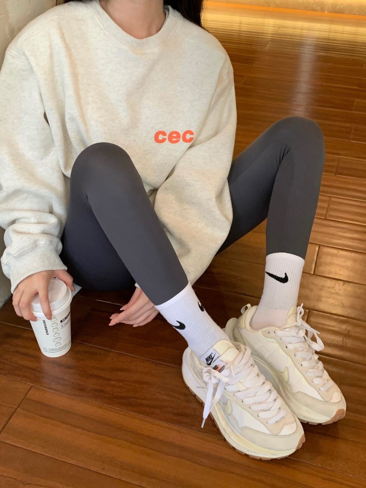 加厚兔绒·鲨鱼裤