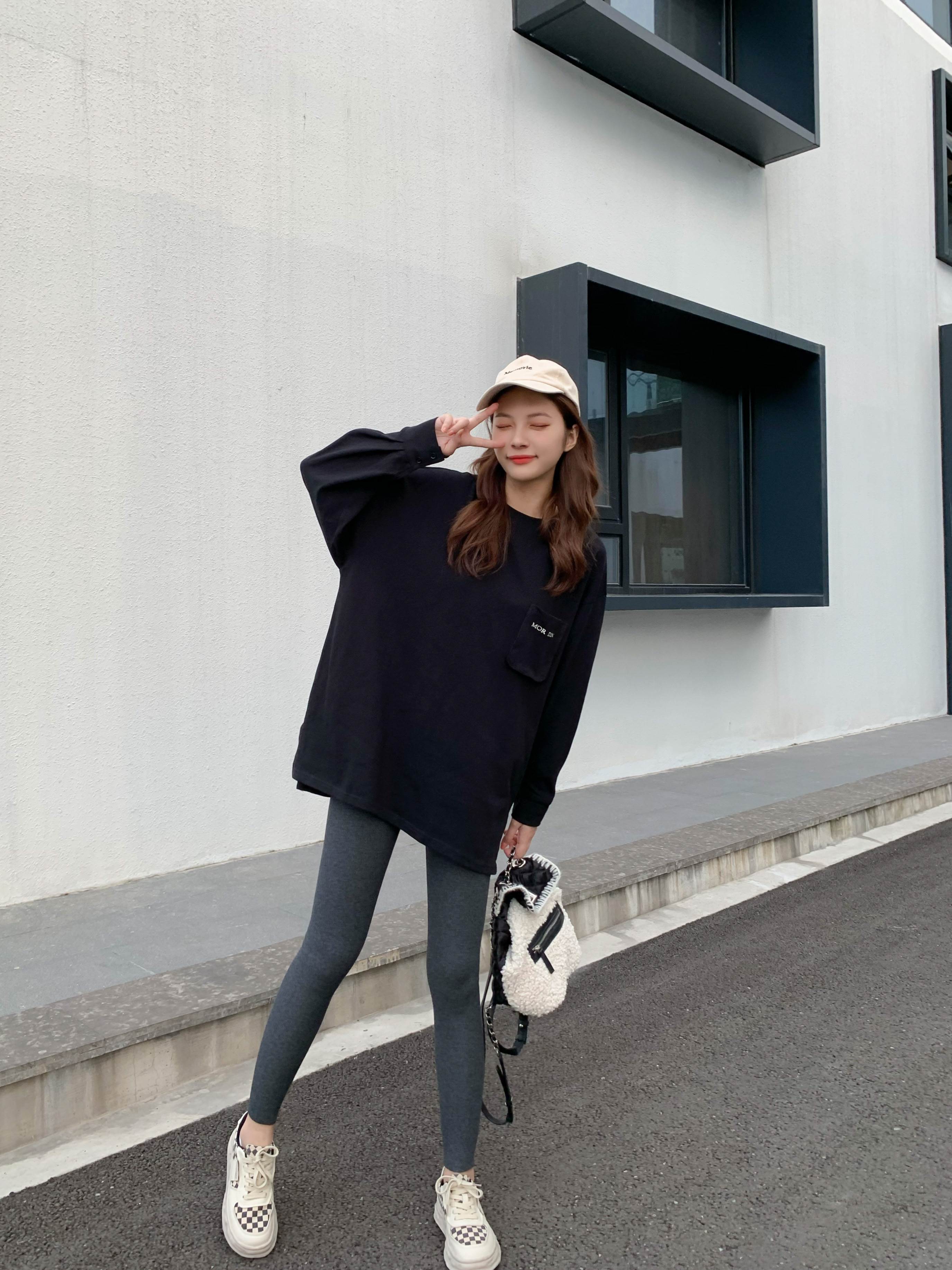 新疆绵羊羔绒打底裤