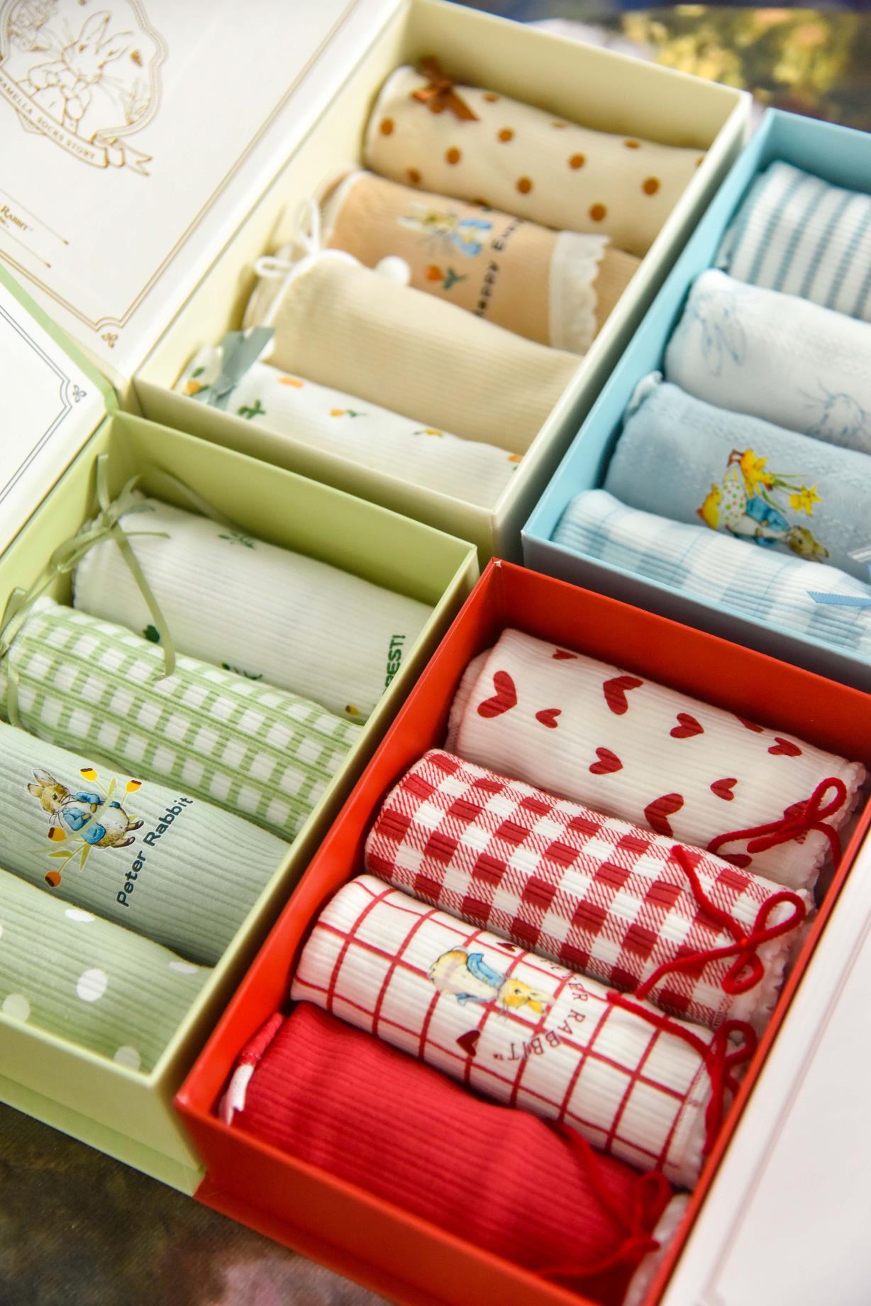 卡拉美拉·彼得兔礼盒款纯棉内裤