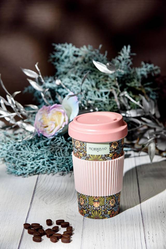 草莓小偷竹纤维经典复古咖啡杯️