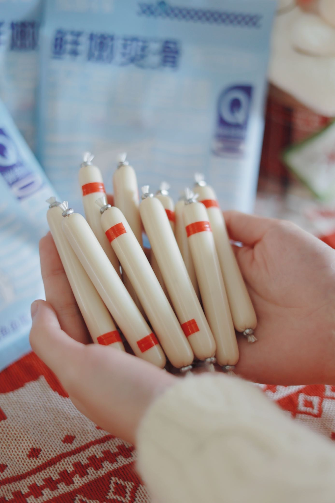 熊追不舍深海鳕鱼肠