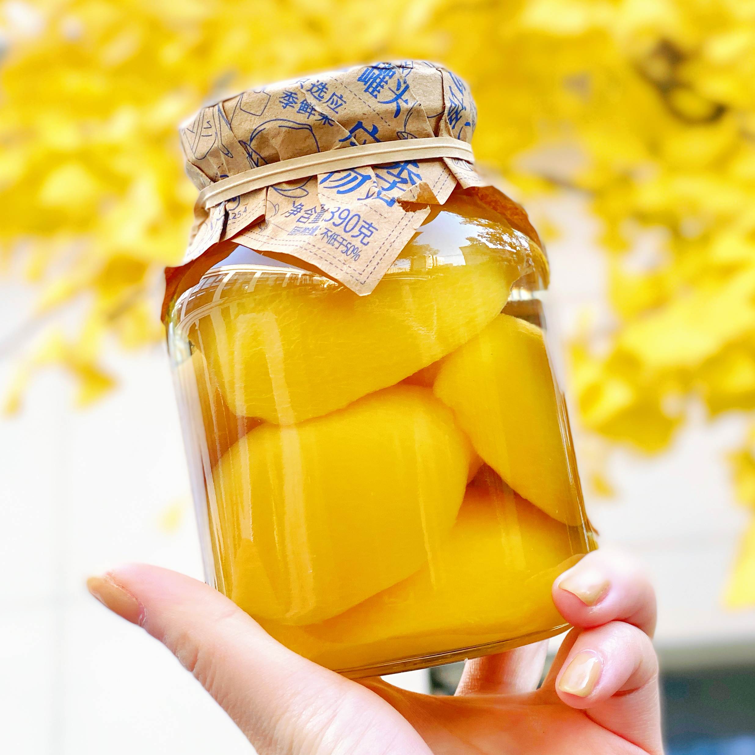 应季物语水果罐头