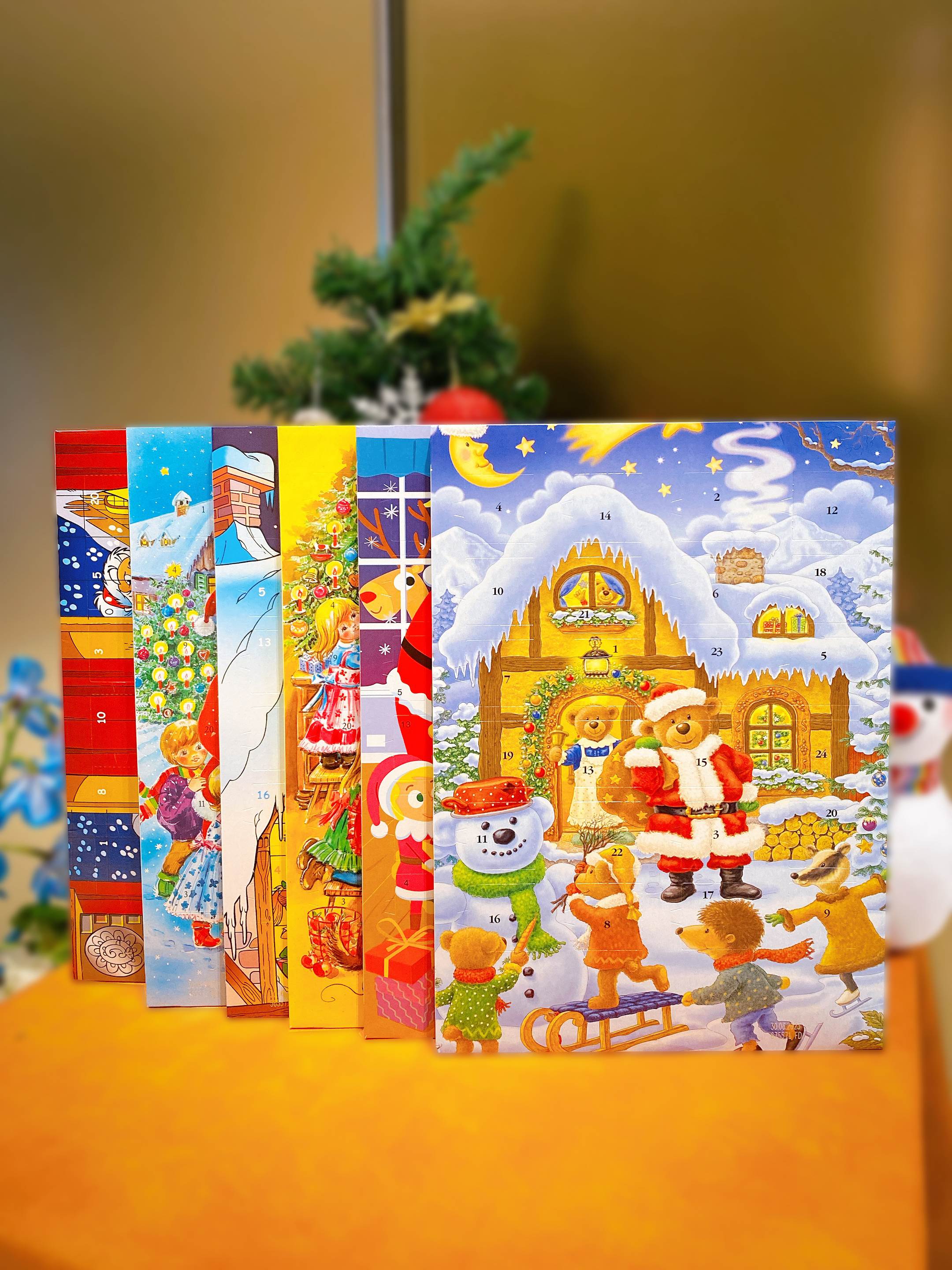 日历倒数巧克力