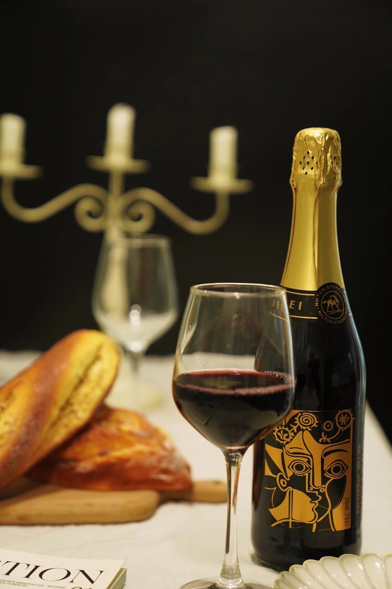 璐菲庄园希尔顿无醇起泡葡萄汁