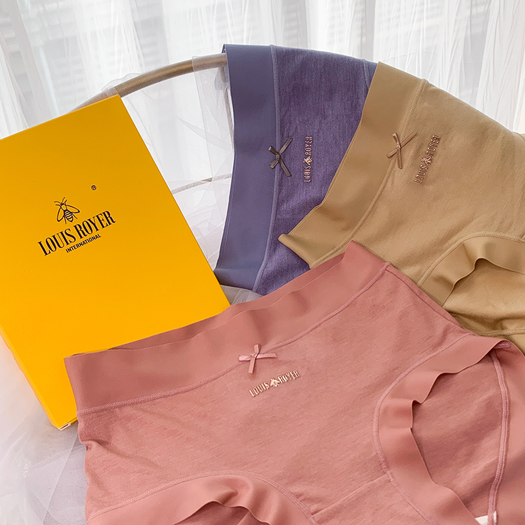 利蜂秋冬蚕丝羽绒养肤内裤