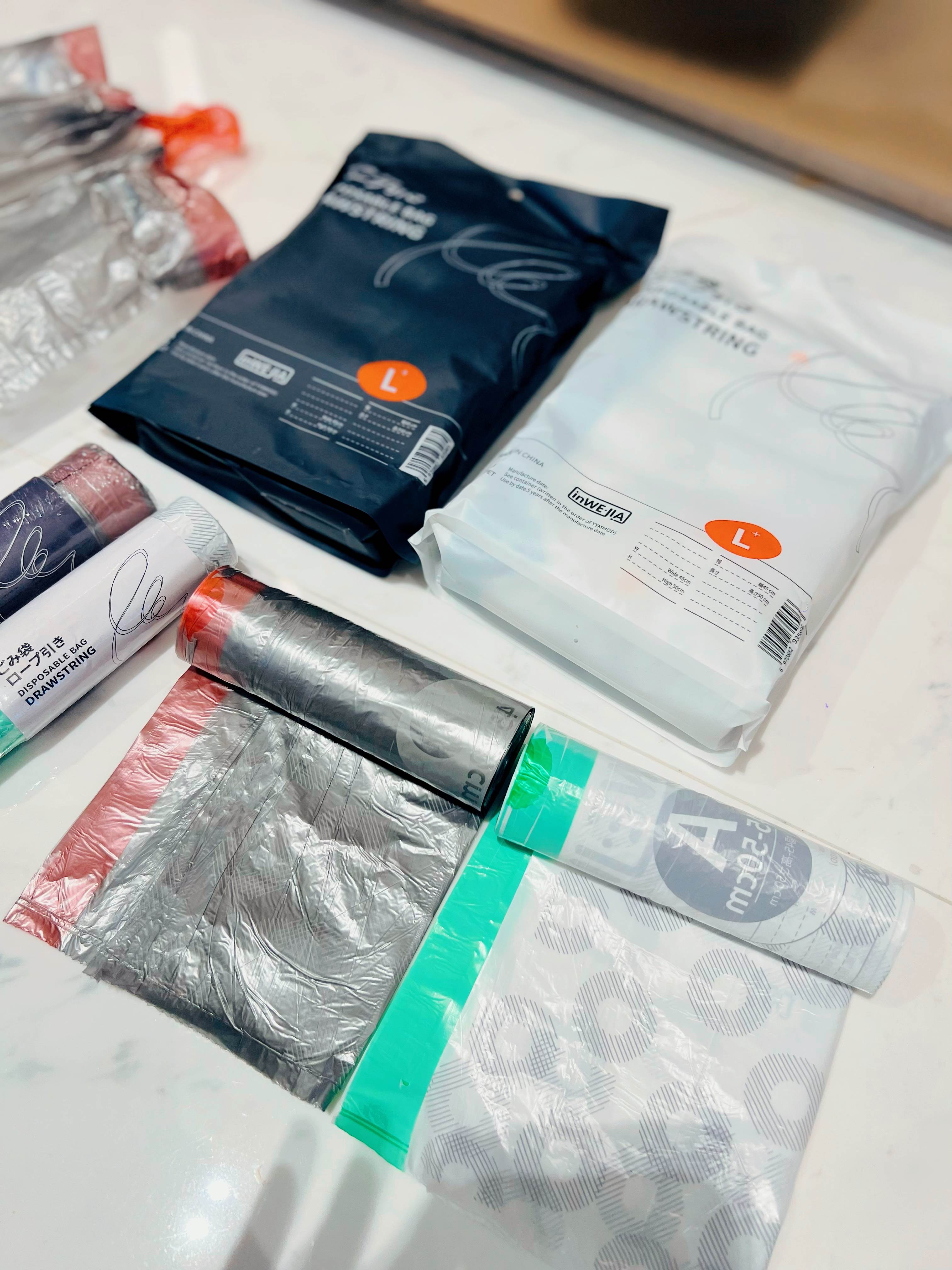 加厚款抽绳式垃圾袋