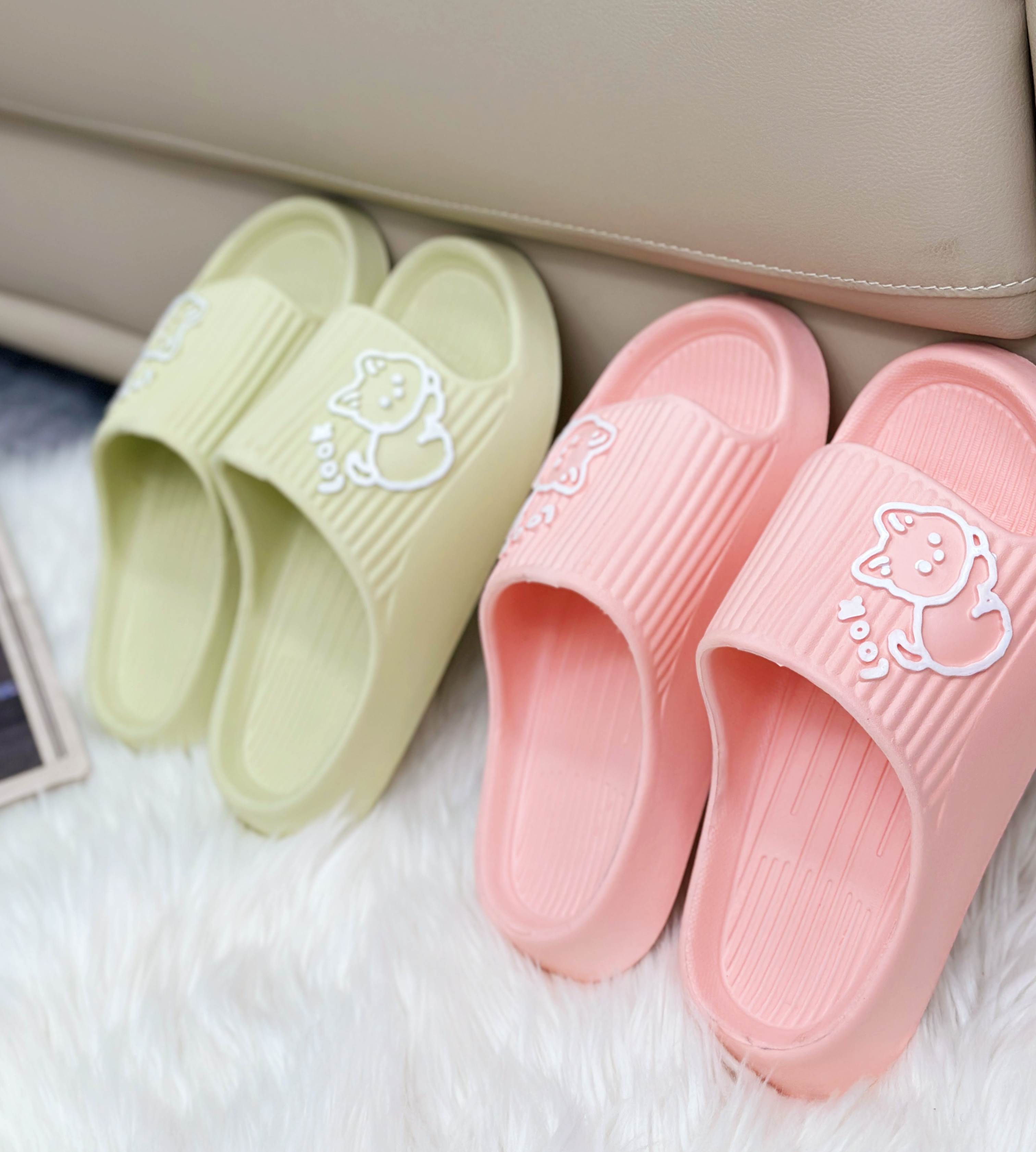 情侣纯色居家eva凉拖鞋