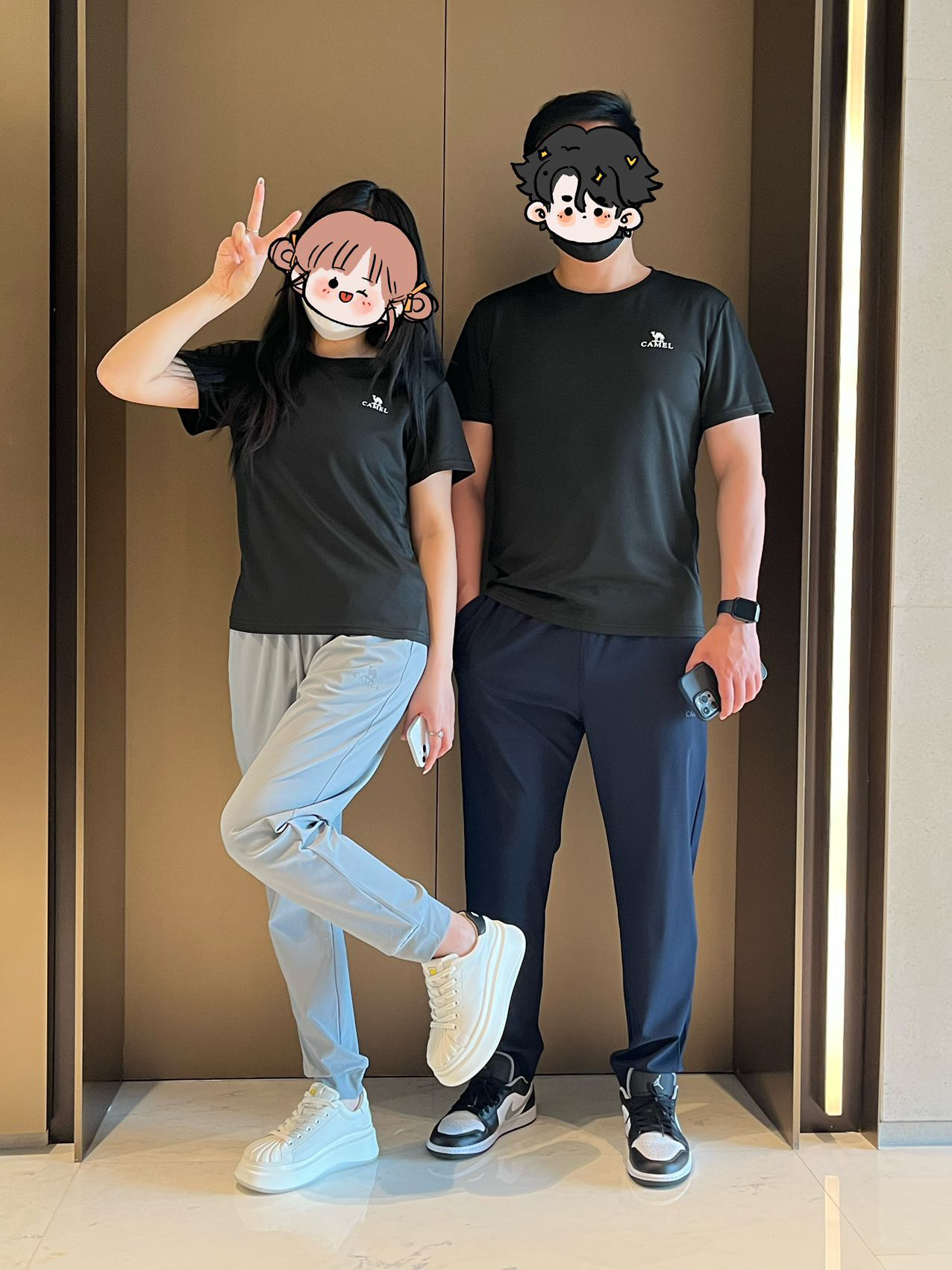 骆驼防晒冰丝速干裤