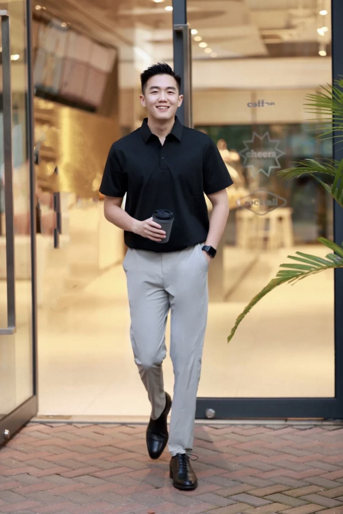 范可思轻奢男士POLO衫